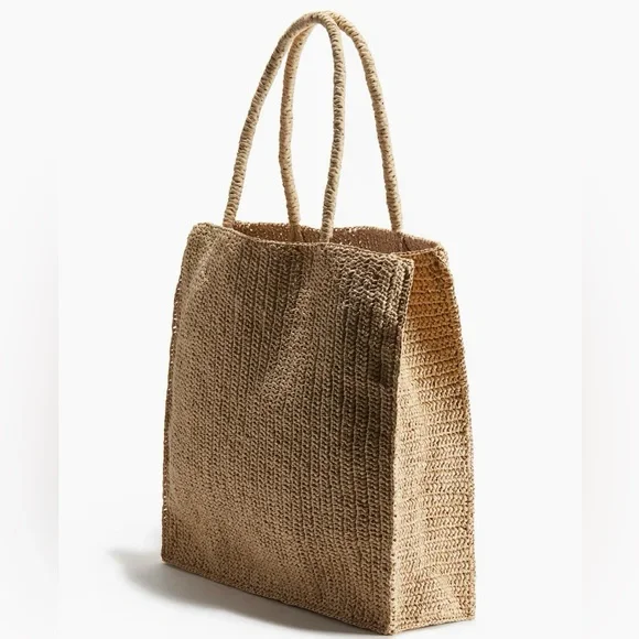 Straw Shopper - Picture 2 of 4